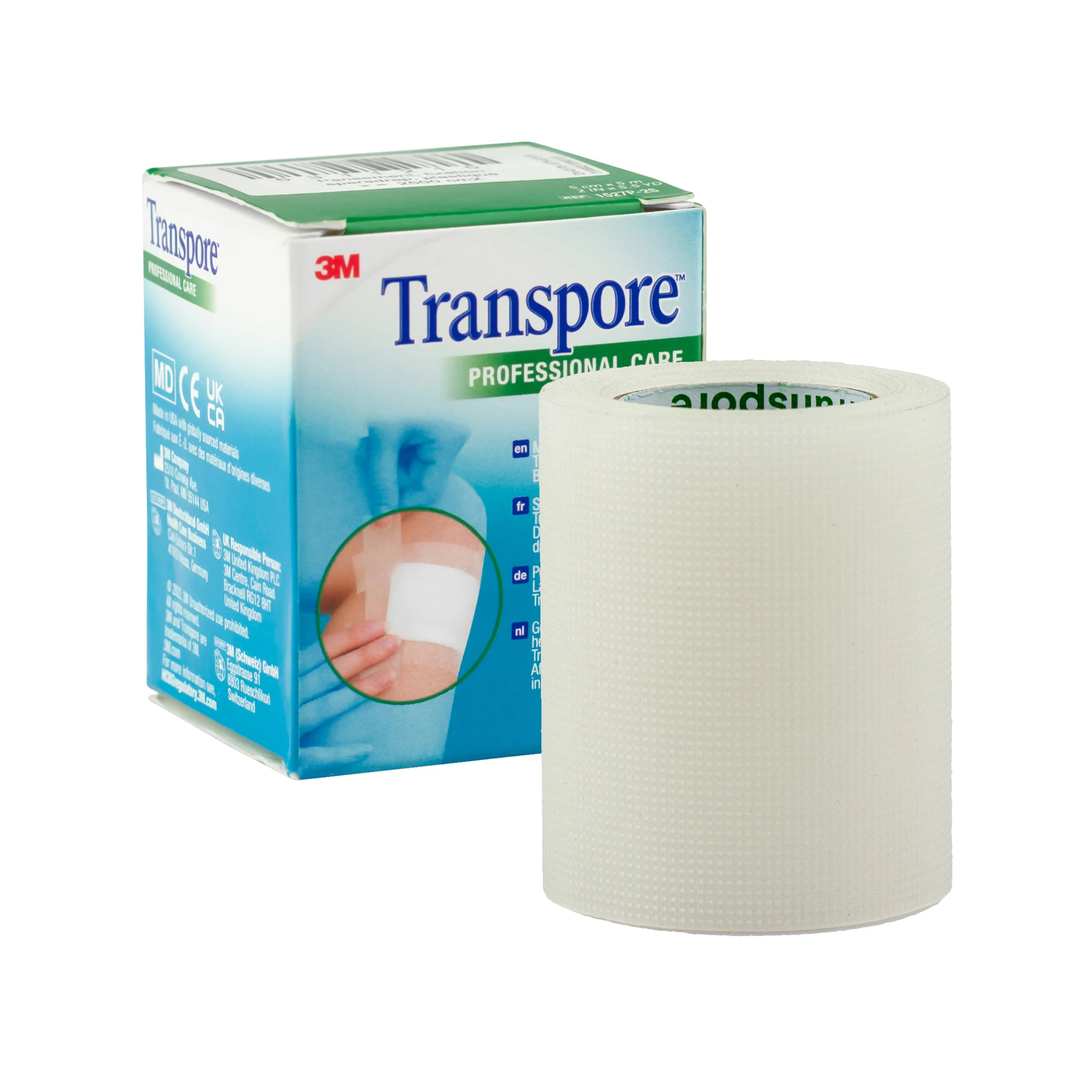 3M Transpore Surgical Tape (5cm x 5m) (x1)