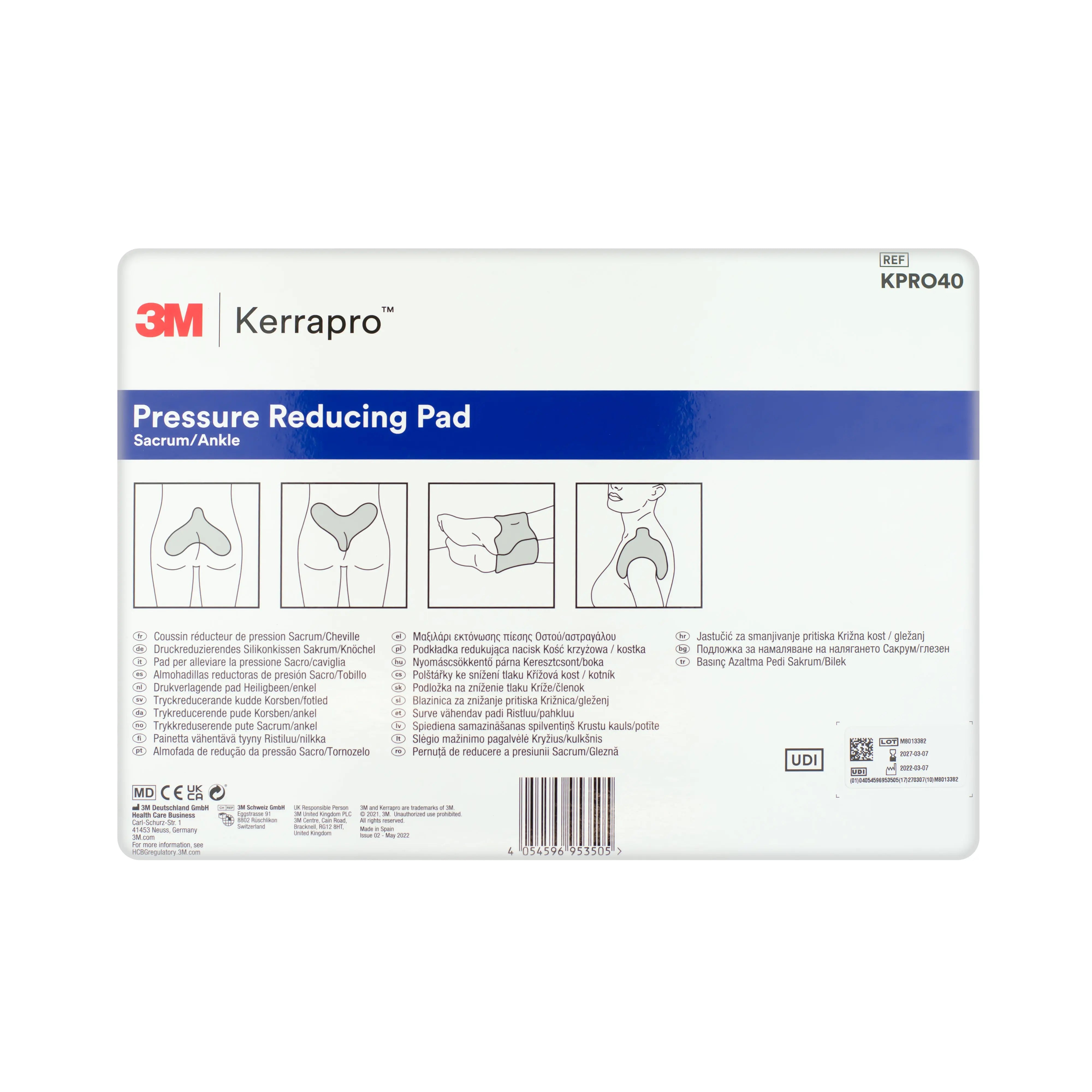 3M Kerrapro Pressure Reducing Pad (Sacrum/Ankle) (x1)