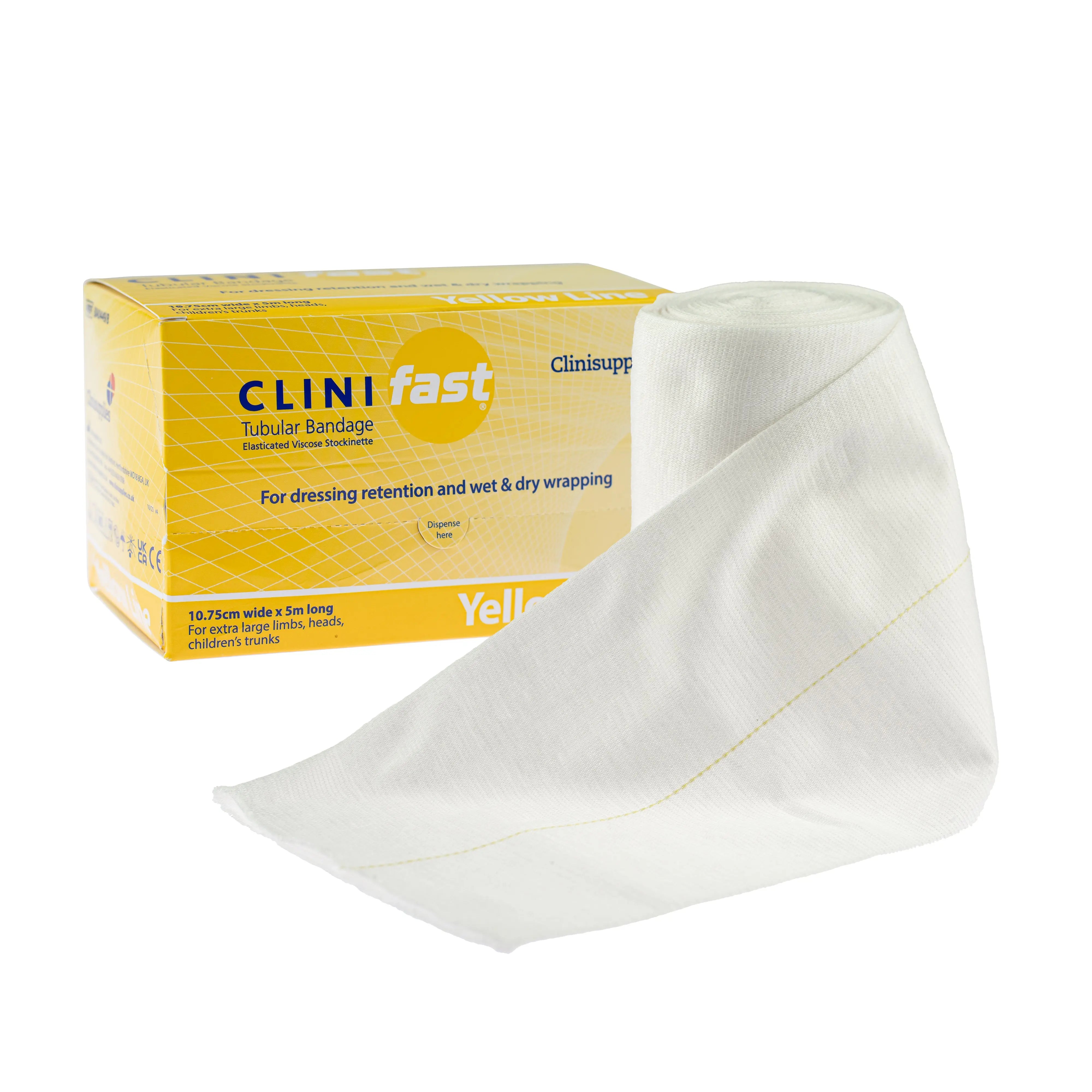 Clinifast Tubular Banadage - Elasticated Viscose Stockinette (10.75cm Wide) (x1)