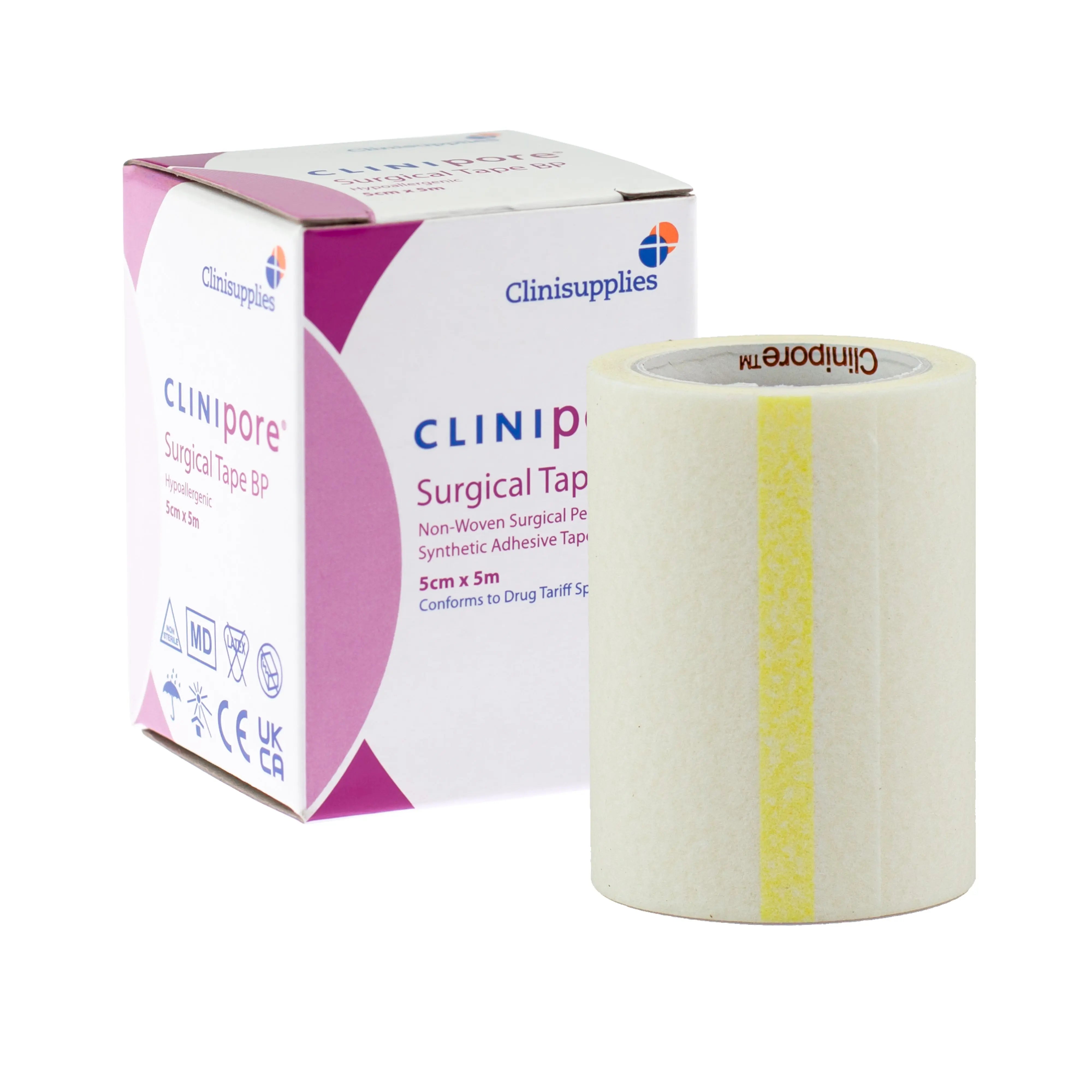 Clinipore Surgical Tape - Hypoallergenic (5cm x 5m) (x1)