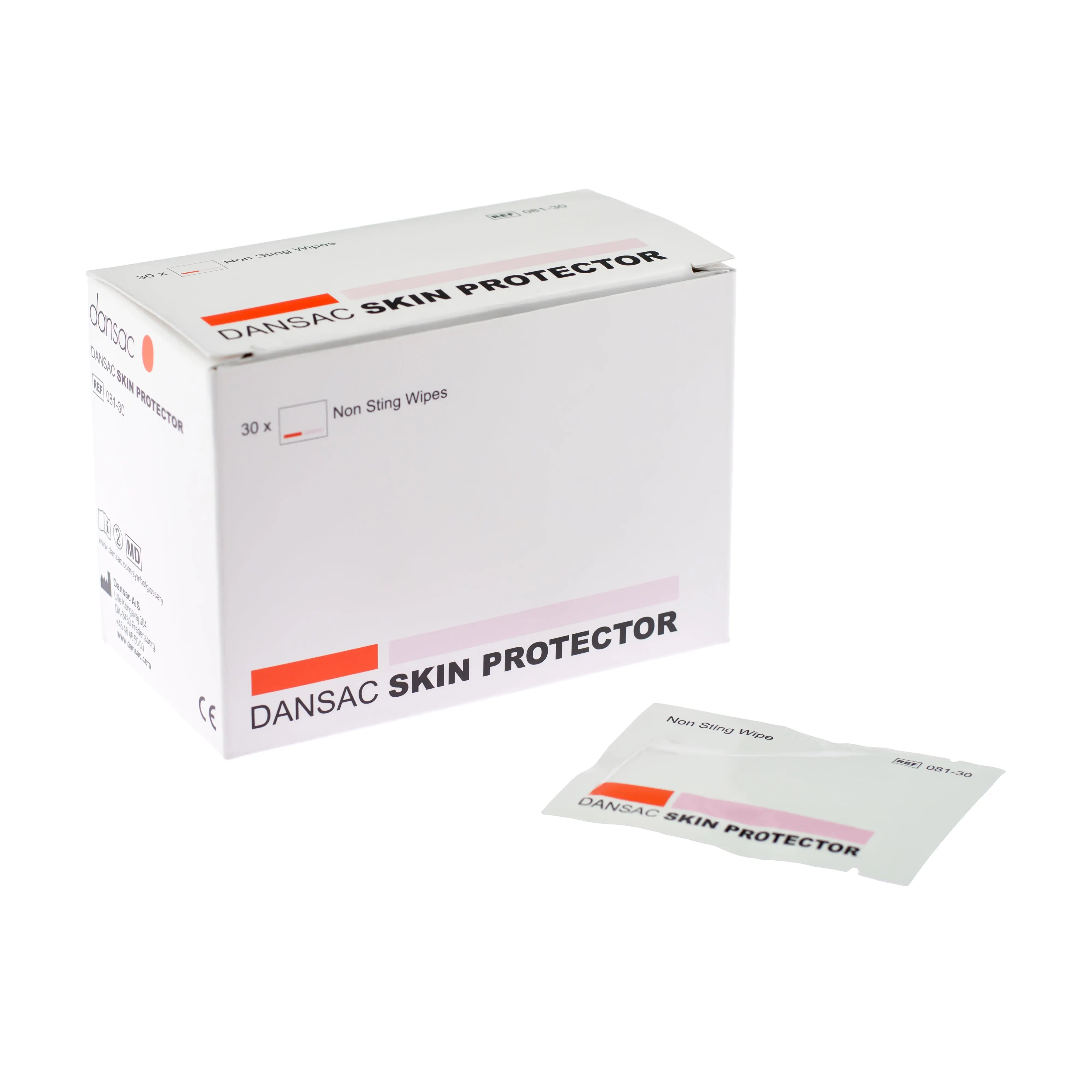 Dansac No-Sting Skin Protector Wipes (x30)