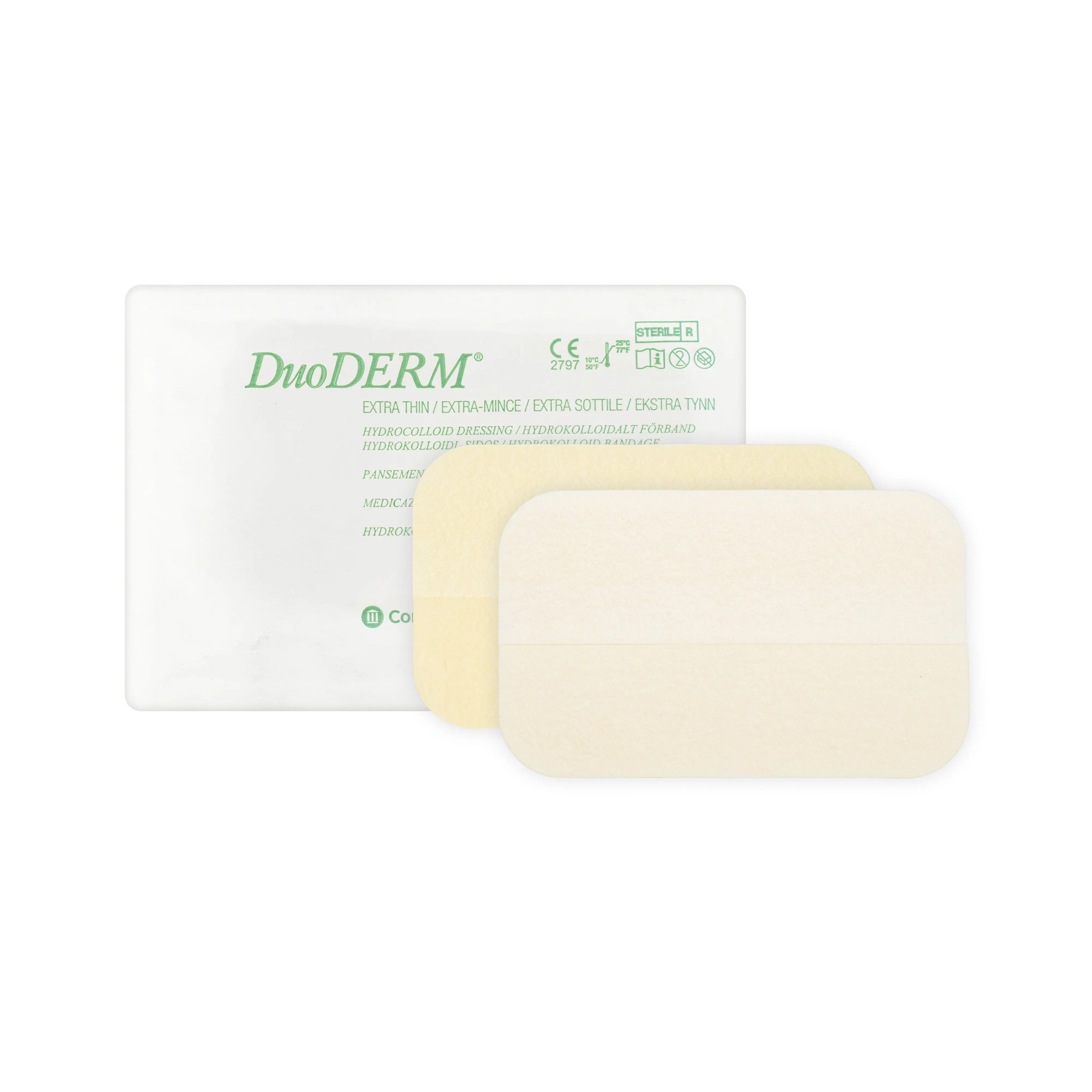 DuoDERM Extra Thin Dressing - Hydrocolloid Dressing (Multiple Sizes) (x10)