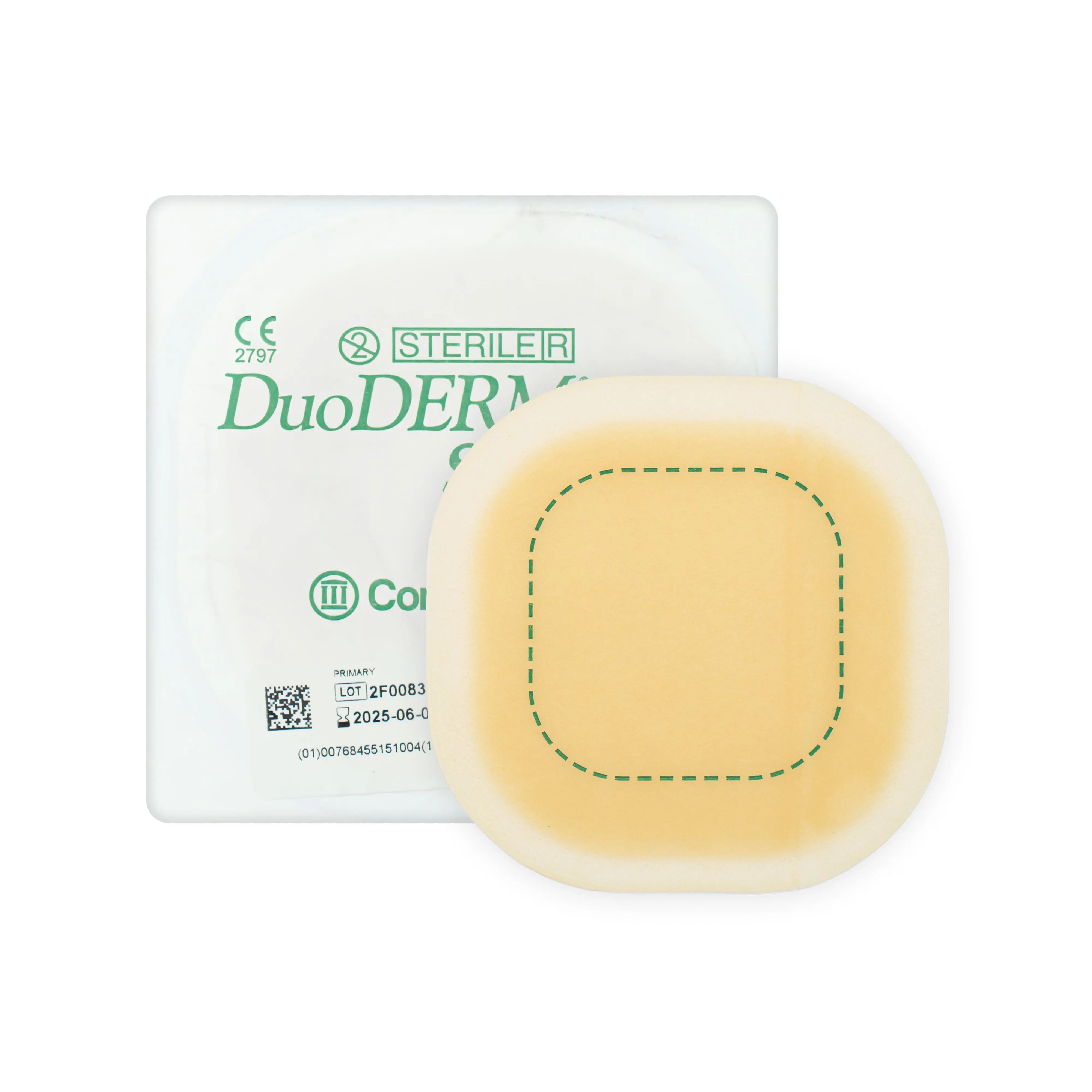 DuoDERM Signal Dressing - Adhesive Hydrocolloid Dressing (10cm x 10cm) (x10)