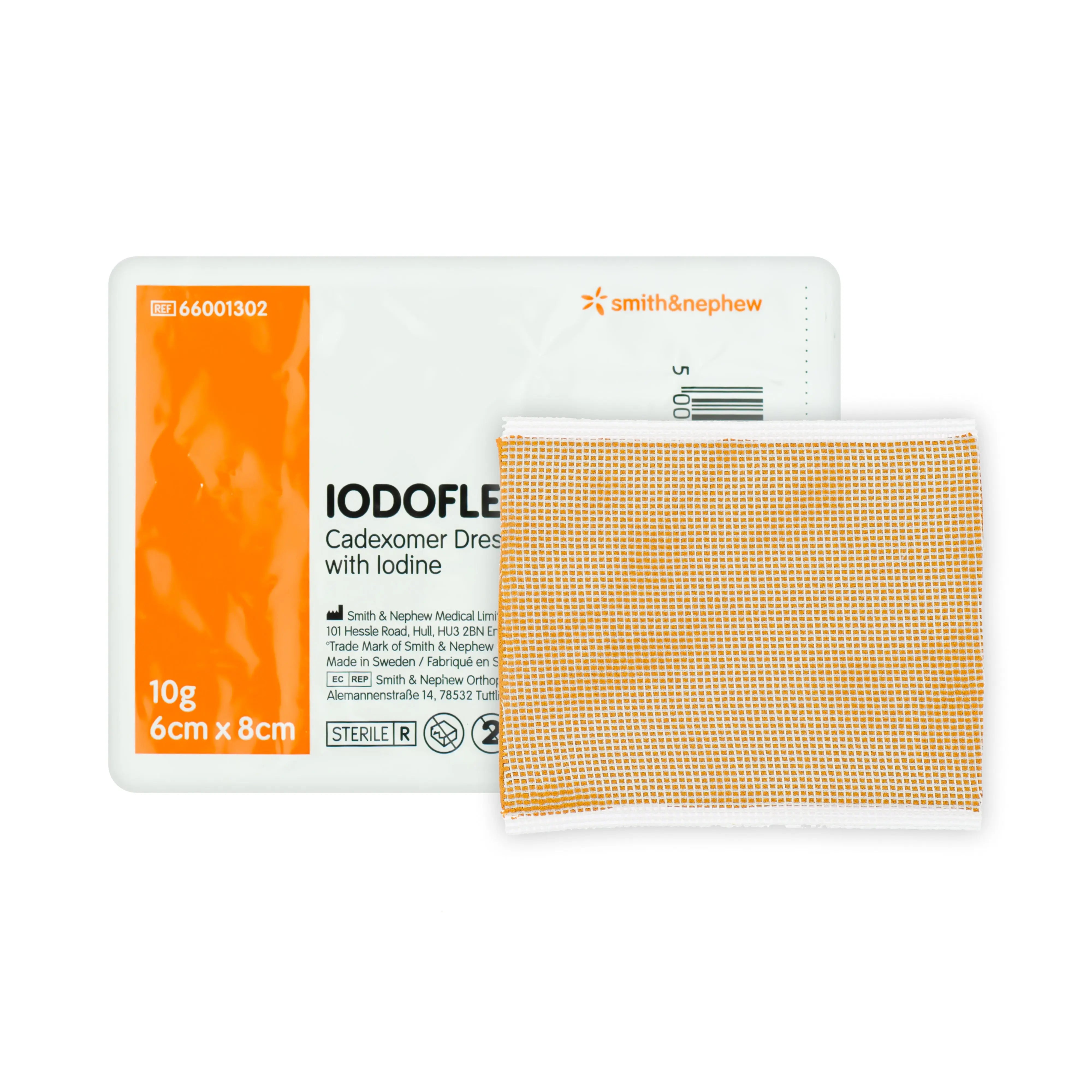 IodoFlex Iodine Paste Pad Dressing - Cadexomer Iodine Pad (10g or 17g) (x3 or 2)