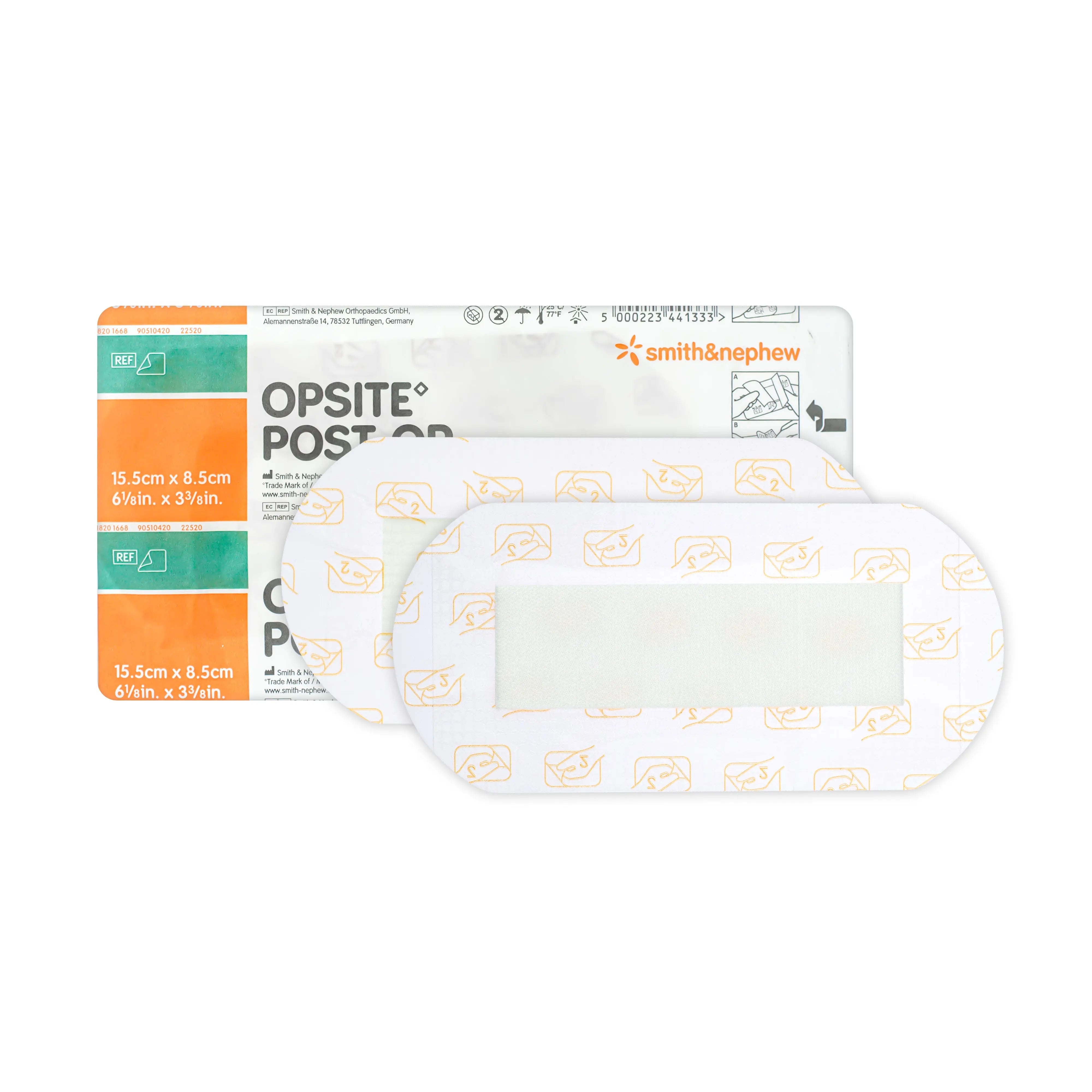 OpSite Post-Op Dressing - Absorbent & Bacteria Proof Film Dressing (8.5cm x 15.5cm) (x20)