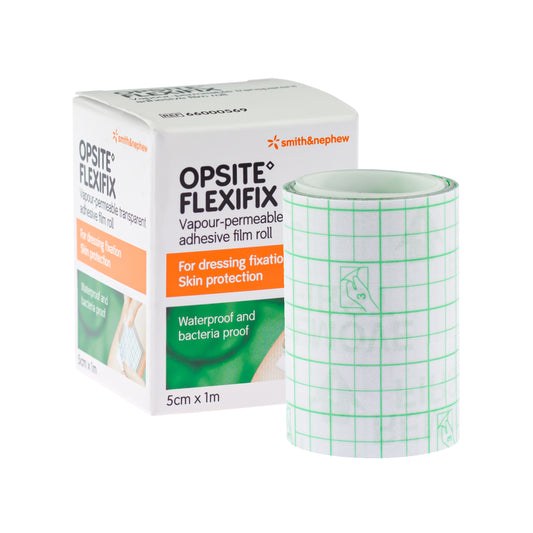 OpSite FlexiFix Transparent Adhesive Film Roll - Waterproof & Bacteria Proof (Multiple Sizes) (x1)