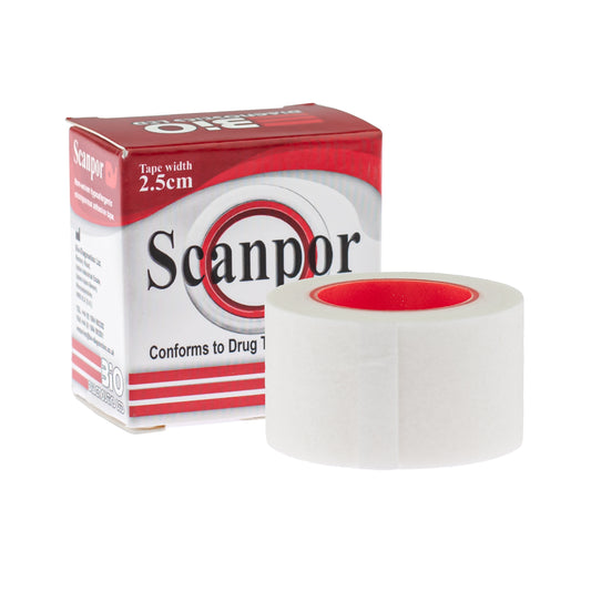 Scanpor Microporous Surgical Tape (2.5cm x 10m) (x1)