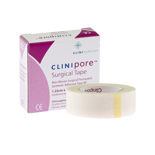 Clinipore Surgical Tape - Hypoallergenic (1.25cm x 5m) (x1)