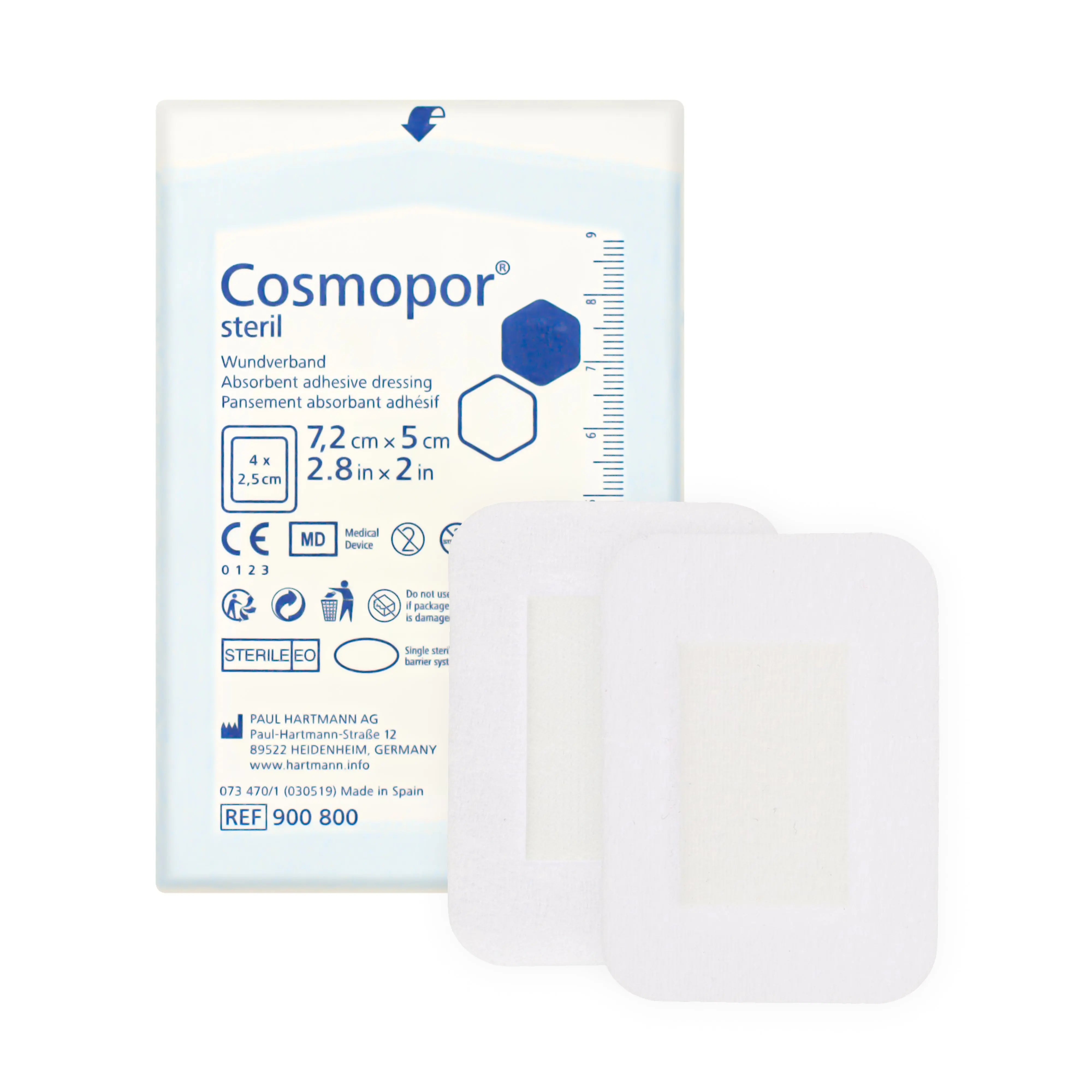 Cosmopor Adhesive Dressing (5cm x 7.2cm) (x50)