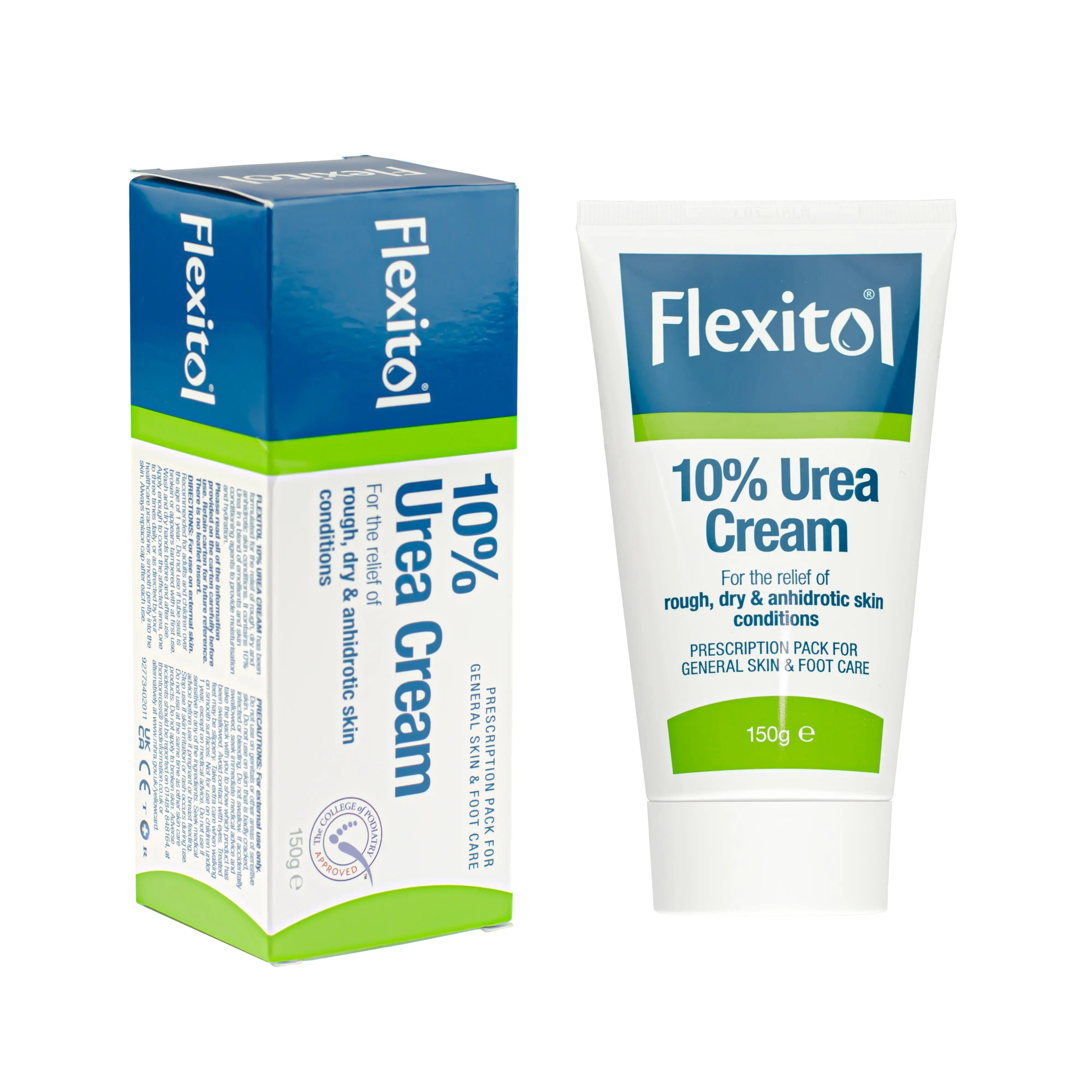 Flexitol 10% Urea Cream - For Rough & Dry Skin (150g or 500g) (x1)