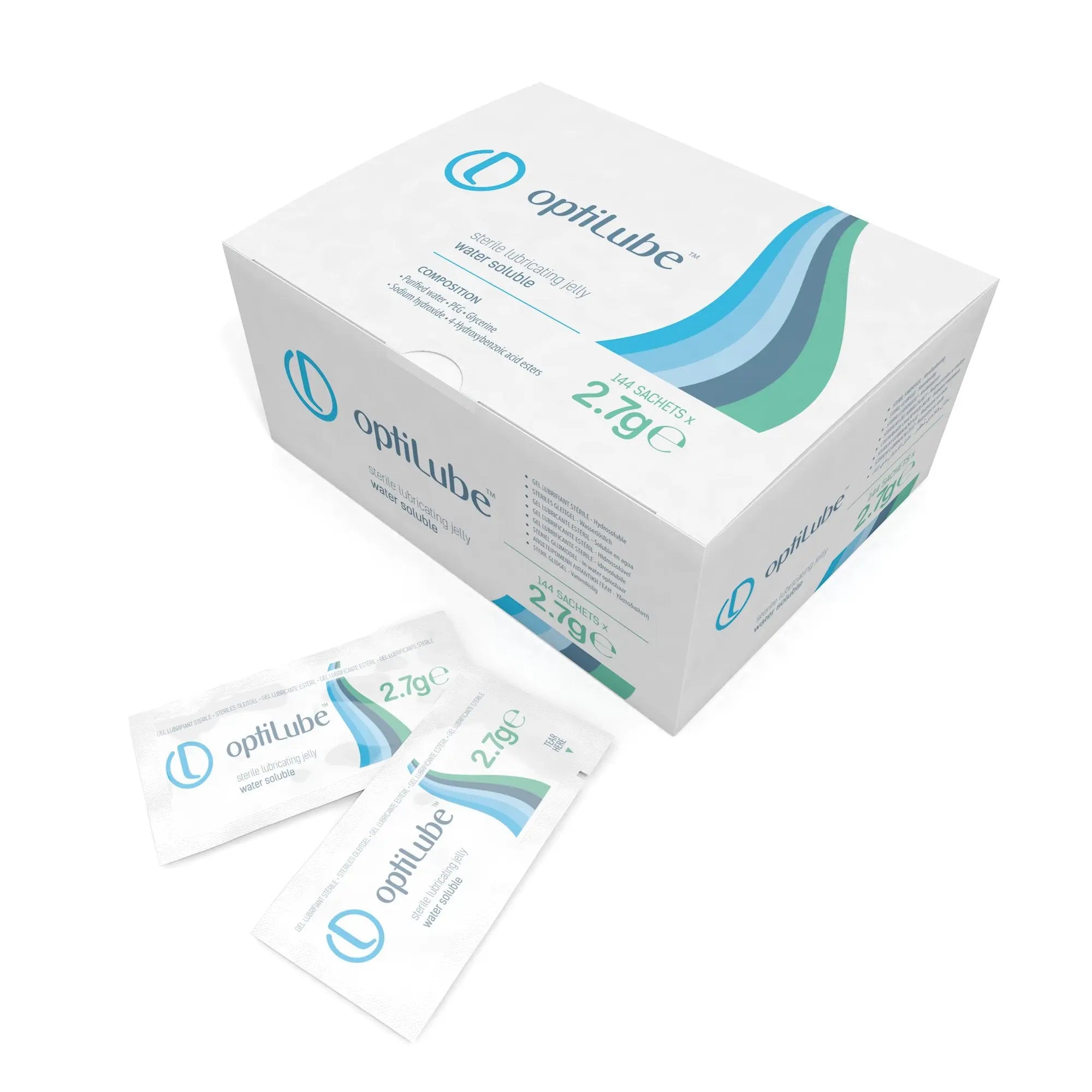 OptiLube Sachets - Sterile Lubricating Jelly (2.7g)