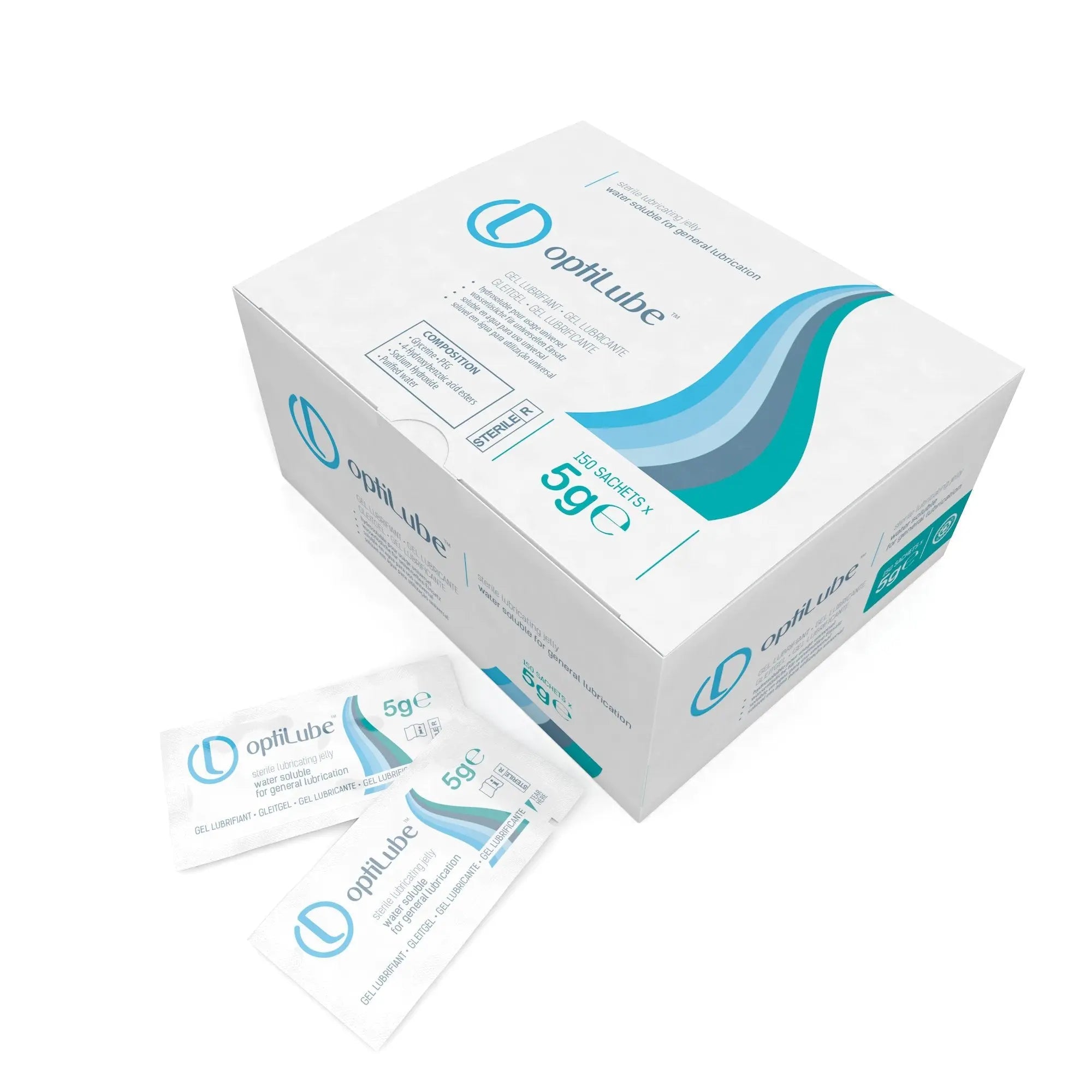 OptiLube Sachets - Sterile Lubricating Jelly (5g)