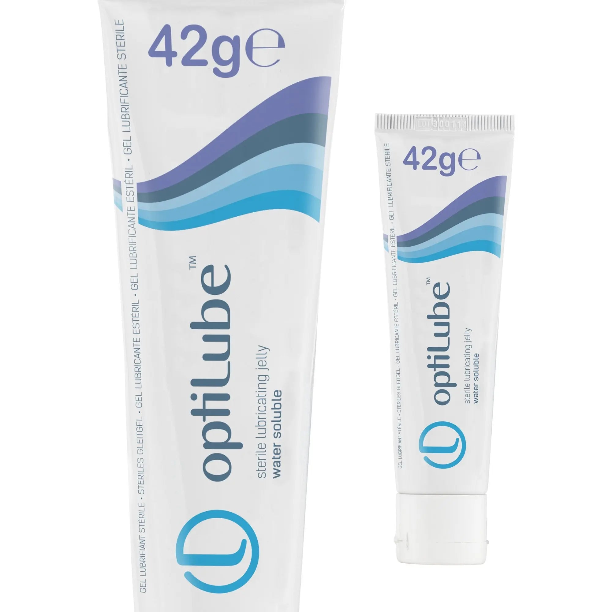 OptiLube Tubes - Sterile Lubricating Jelly (42g)